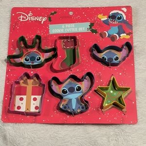 Disney Stitch Cookie Cutter Set - Red, Green, Blue